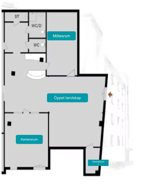 Kontor – 192 m²