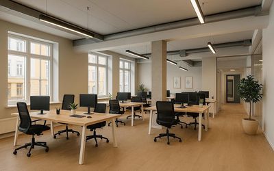 Kontor 2. etg – 185 m²