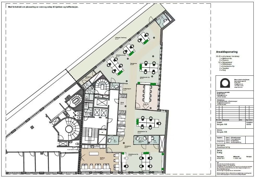 Kontor 9. etg – 433 m²
